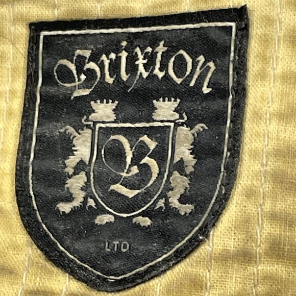 Brixton Hooligan Newsboy Cabbie Hat Cap Men's Large 7 1/2 Twill Wool Blend - Picture 6 of 8